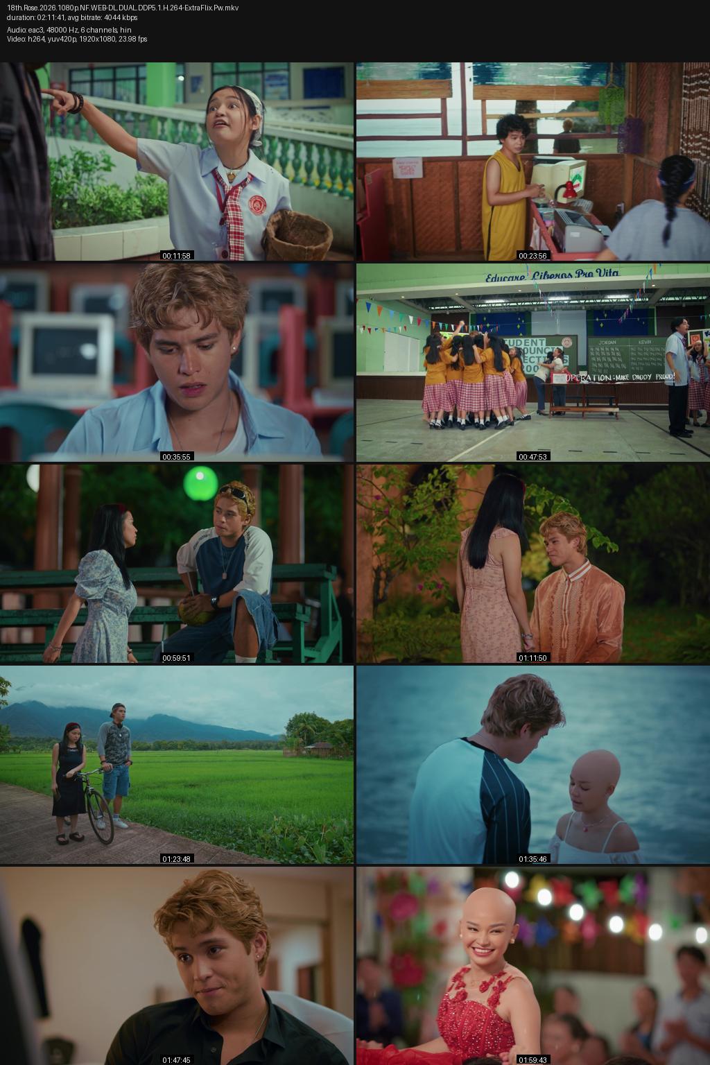 18th Rose (2026) [Hindi-Filipino] 1080p 720p 480p Netflix WEB-DL ESubs Screenshots