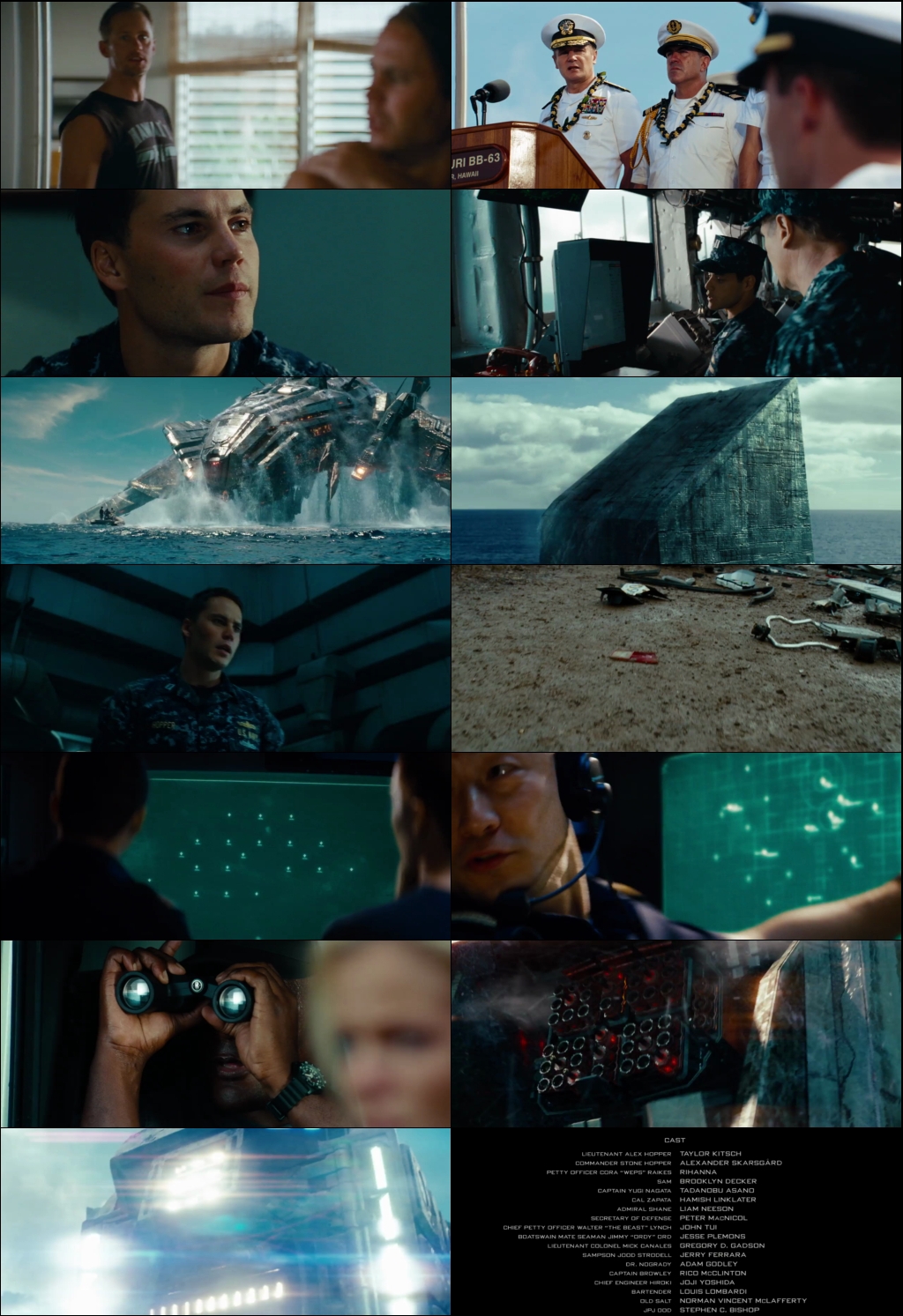 Battleship (2012) 1080p | 720p | 480p BluRay [Hindi (हिन्दी) + English] DD5.1 ESub Screenshots