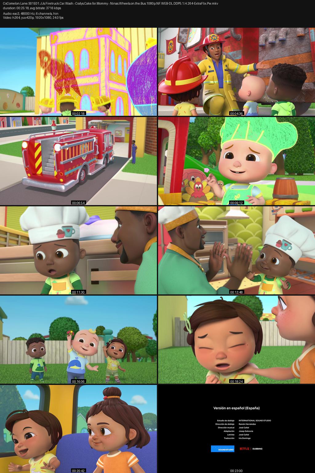 CoComelon Lane Season 2 (2024) [Hindi-English] 1080p 720p 480p Netflix WEB-DL ESubs Screenshots