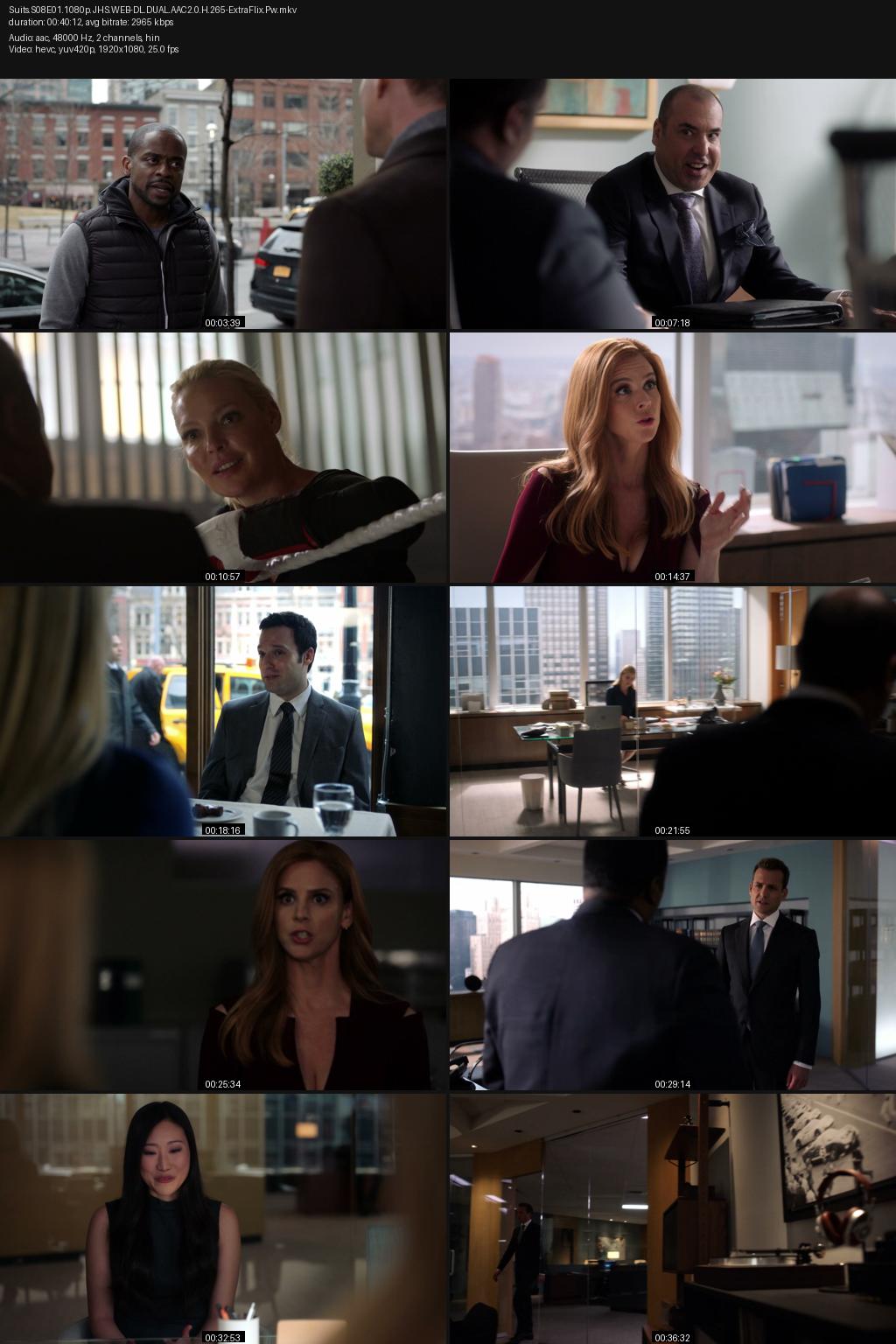 Suits Season 9 (2019) [Hindi-English] 1080p 720p 480p JioHotstar WEB-DL ESub Screenshots