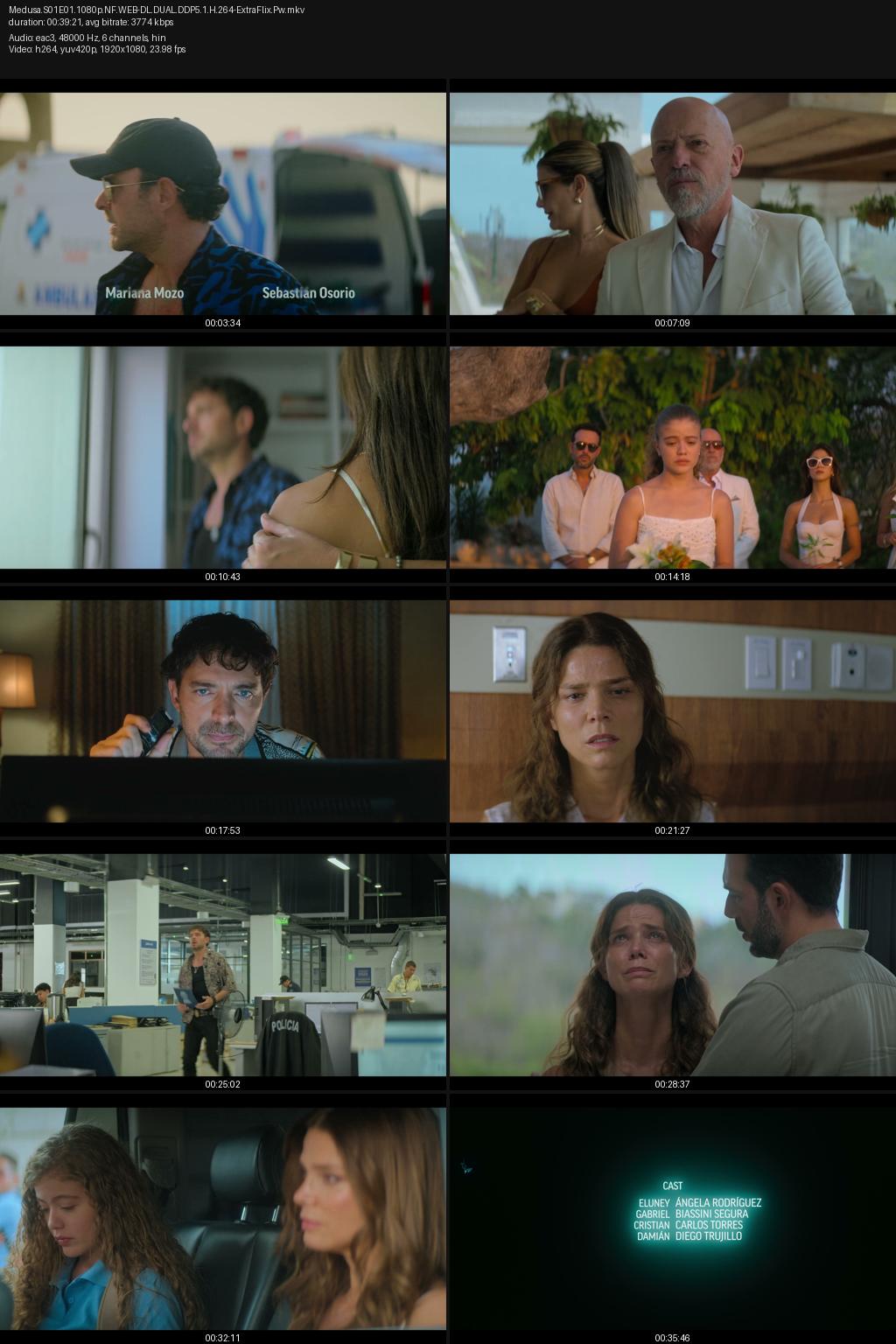 Medusa Season 1 (2025) [Hindi-Spanish] 1080p 720p 480p Netflix WEB-DL ESubs Screenshots