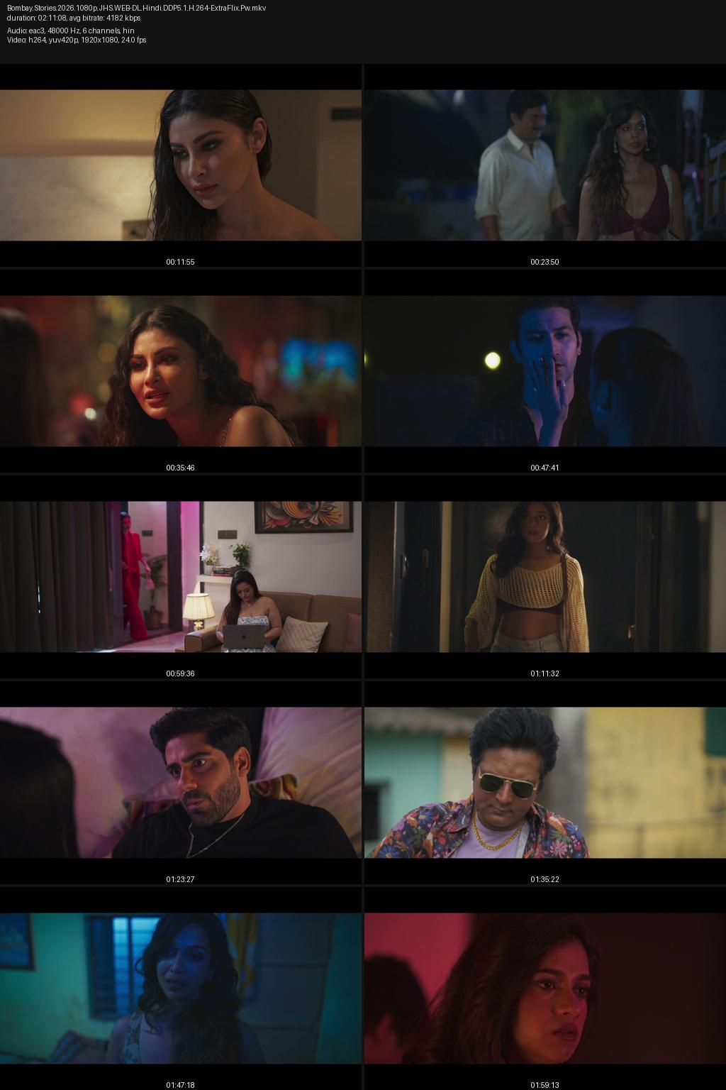 Bombay Stories (2026) [Hindi] 1080p 720p 480p JioHotstar WEB-DL [No Sub] Screenshots