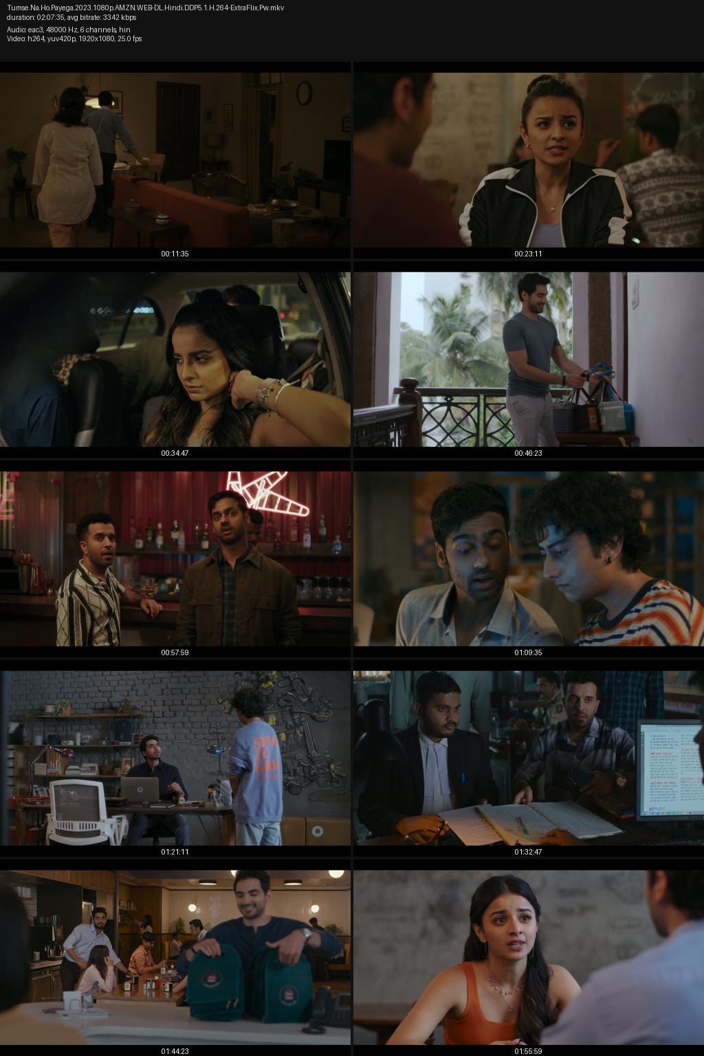 Tumse Na Ho Payega (2023) [Hindi] 4K 2160p 1080p 720p 480p Amazon WEB-DL ESub Screenshots