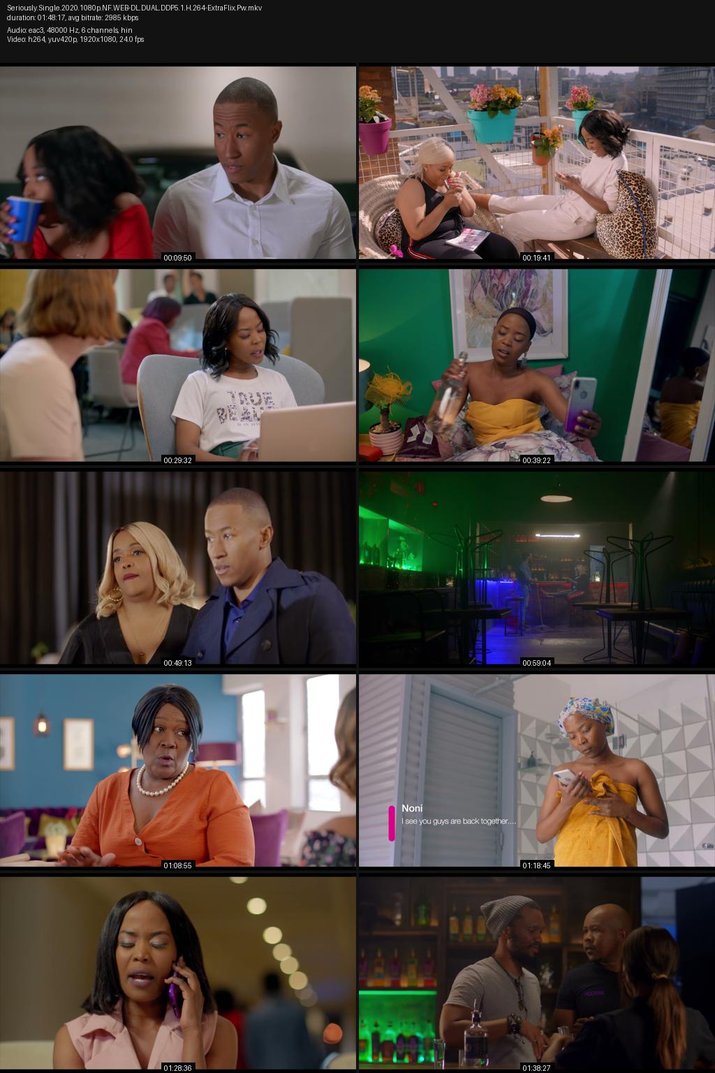 Seriously Single (2020) [Hindi-English] 1080p 720p 480p Netflix WEB-DL ESubs Screenshots