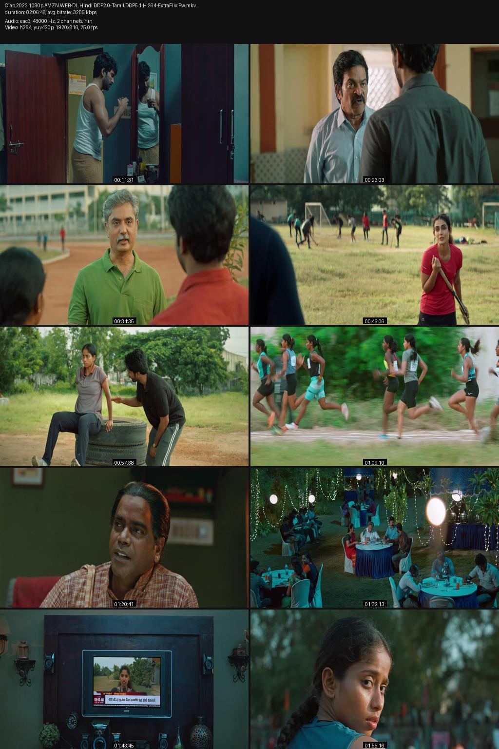 Clap (2022) [Hindi-Tamil] 1080p 720p 480p Amazon WEB-DL ESub Screenshots