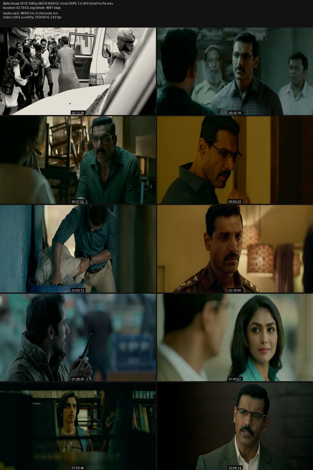 Batla House (2019) [Hindi] 1080p 720p 480p Amazon WEB-DL Screenshots