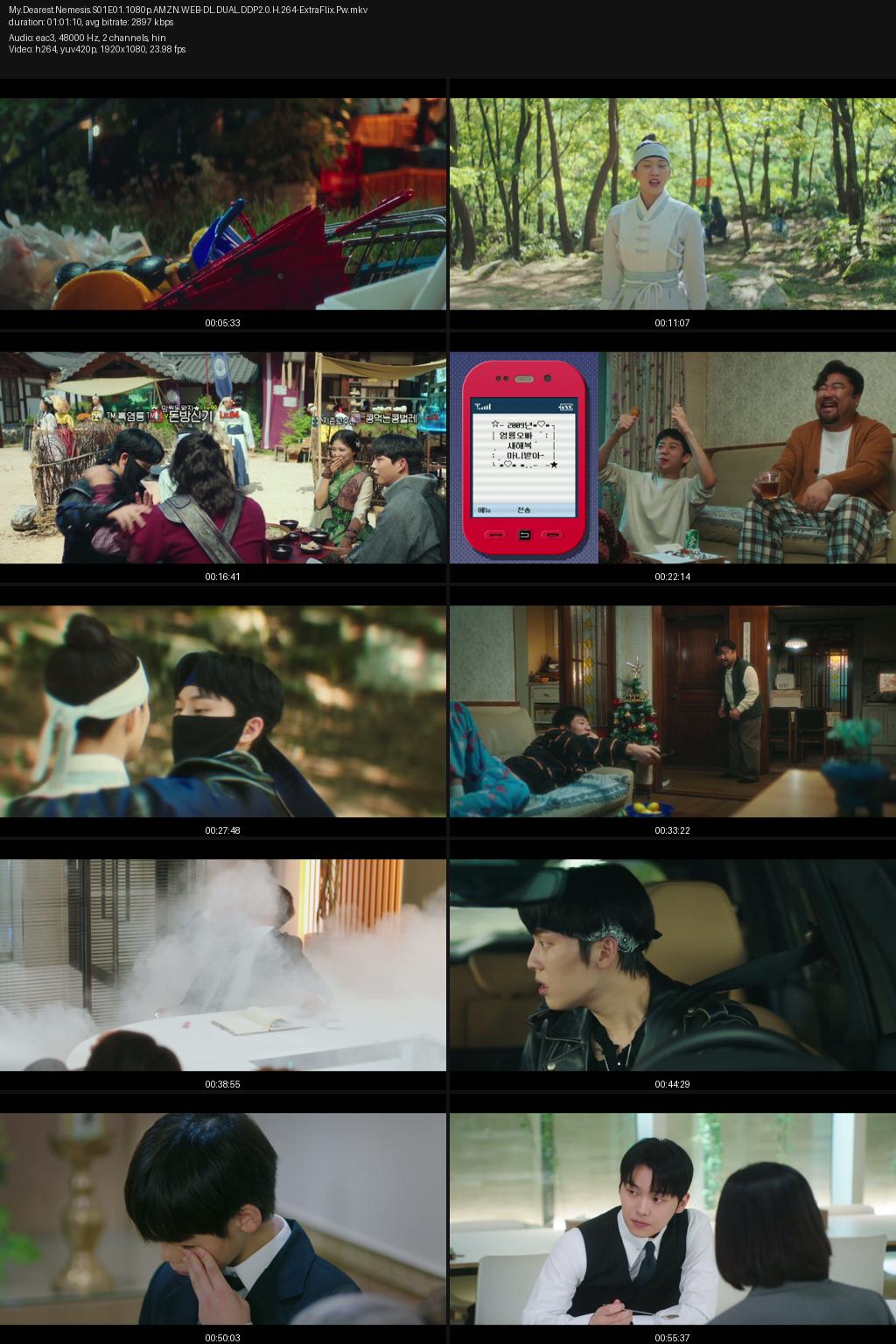My Dearest Nemesis Season 1 (2025) [Hindi-Korean] 1080p 720p 480p Amazon WEB-DL ESub Screenshots