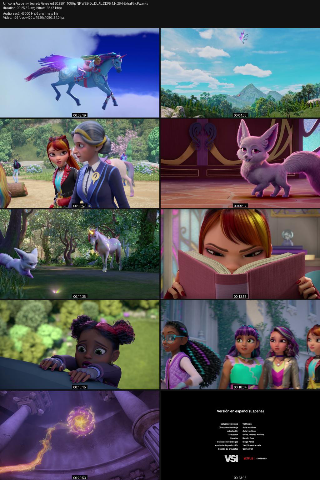 Unicorn Academy: Secrets Revealed Season 2 (2026) [Hindi-English] 1080p 720p 480p Netflix WEB-DL ESubs Screenshots