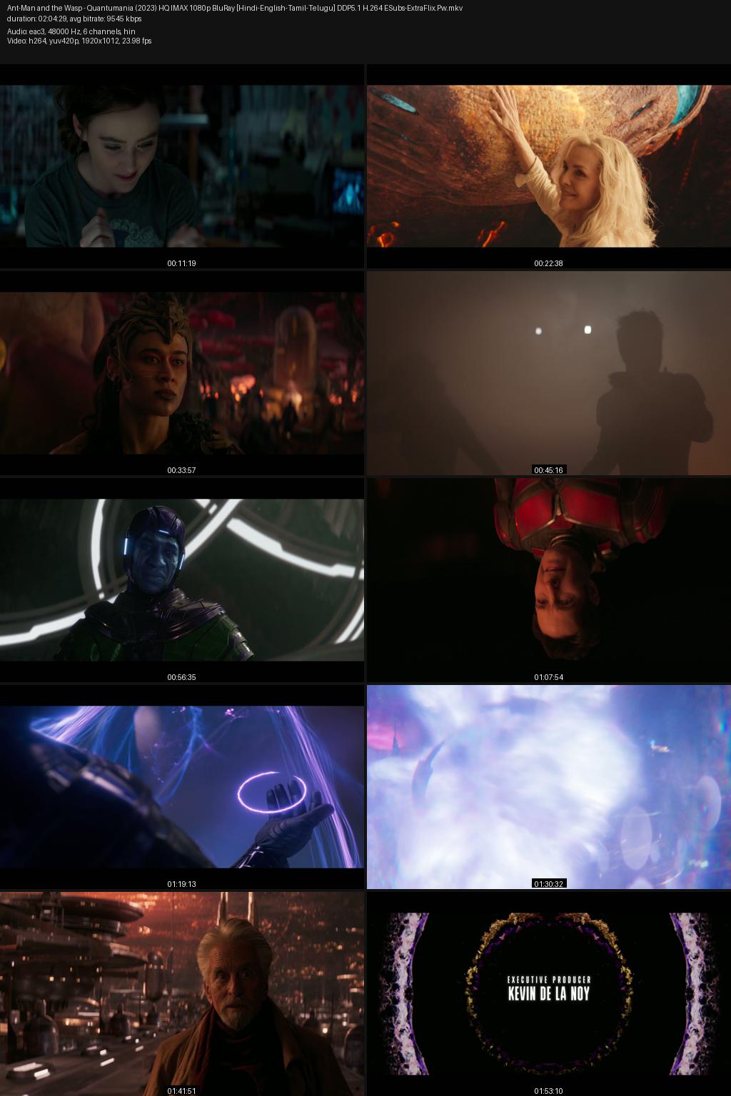 Ant-Man and the Wasp: Quantumania (2023) [Hindi-English] IMAX 1080p 720p 480p BluRay ESubs Screenshots