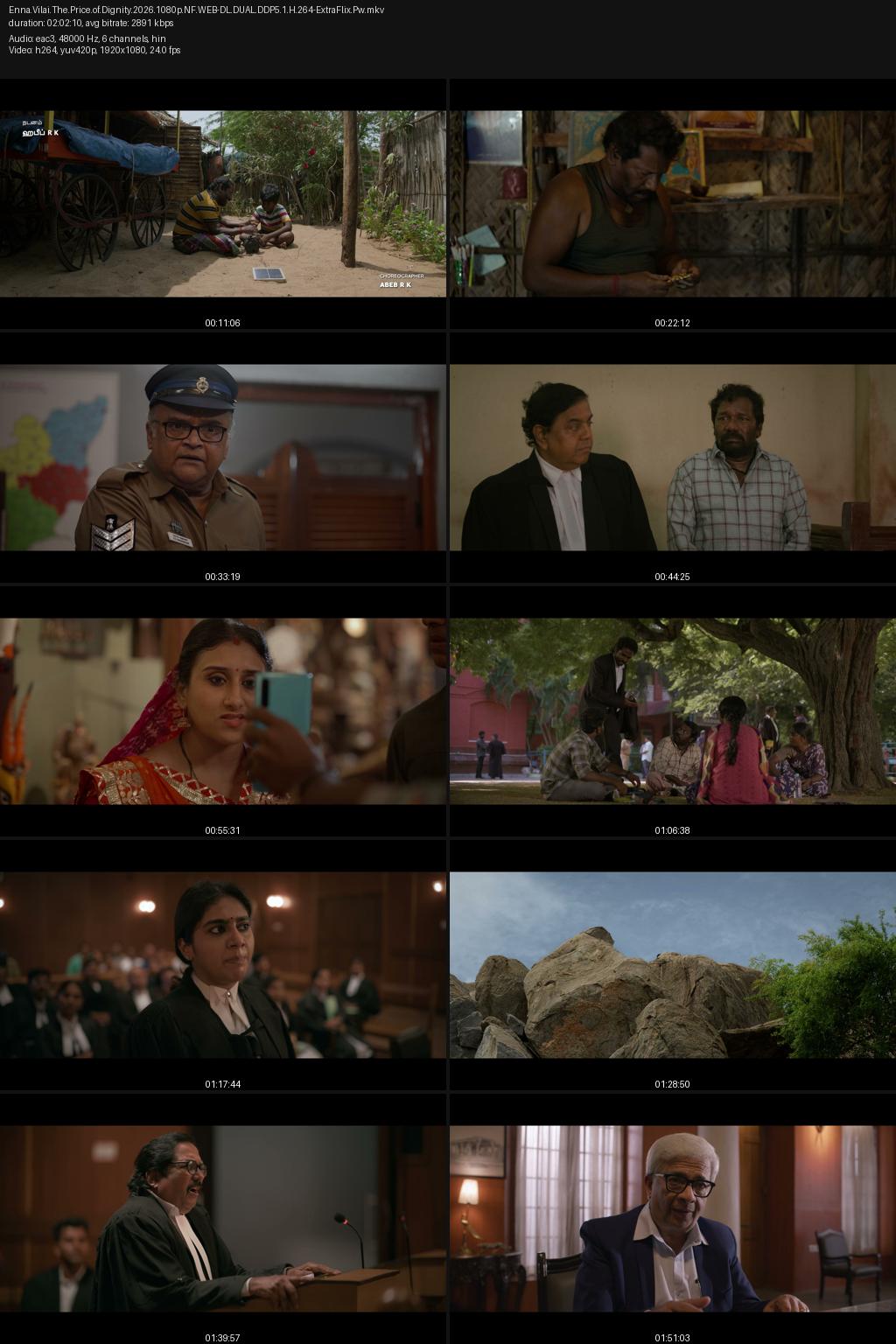 Enna Vilai (2026) [Hindi-Tamil] 4K 2160p 1080p 720p 480p Netflix WEB-DL ESub Screenshots