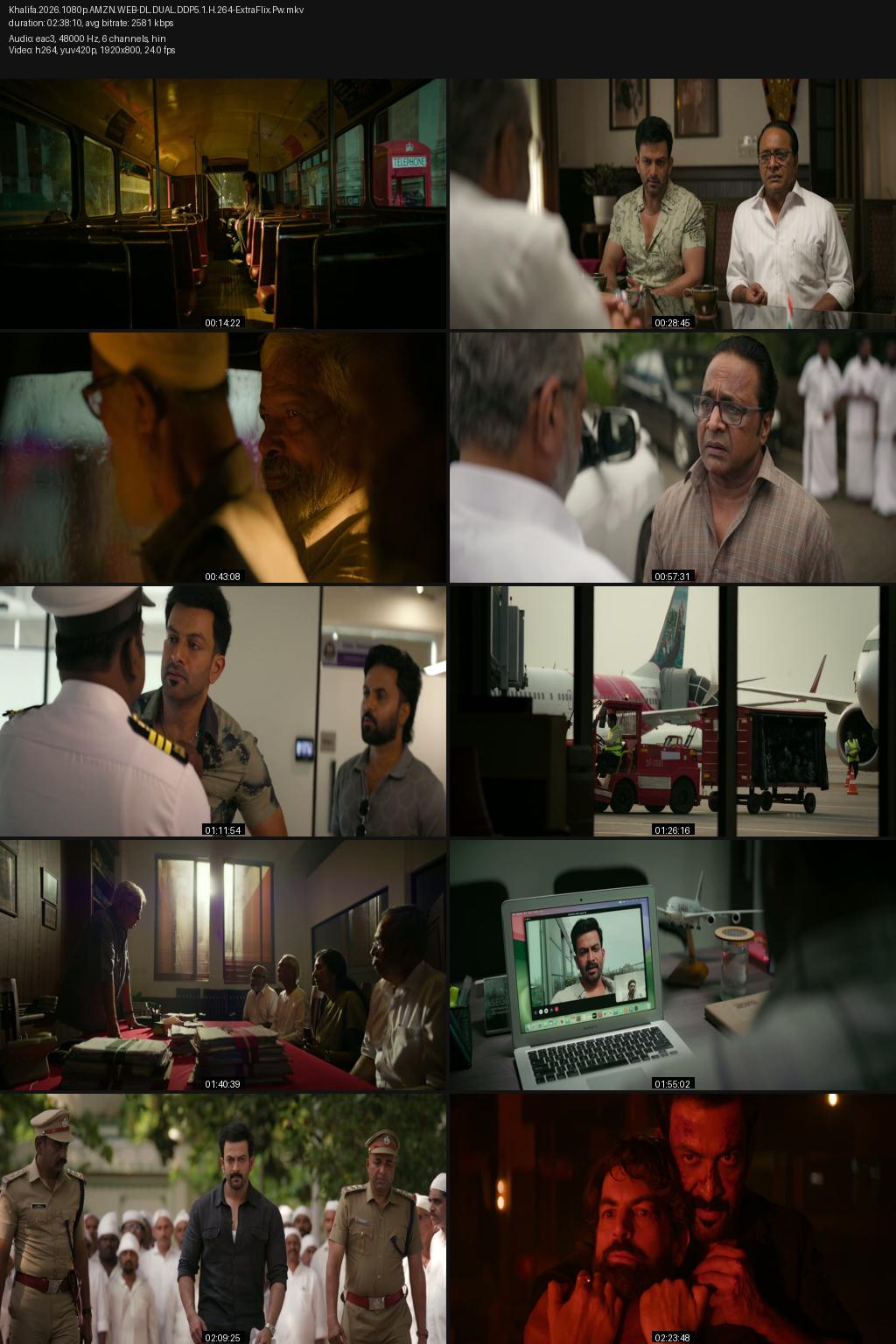 Khalifa: The Ruler (2026) [Hindi-Malayalam] 4K 2160p 1080p 720p 480p Amazon WEB-DL ESub Screenshots