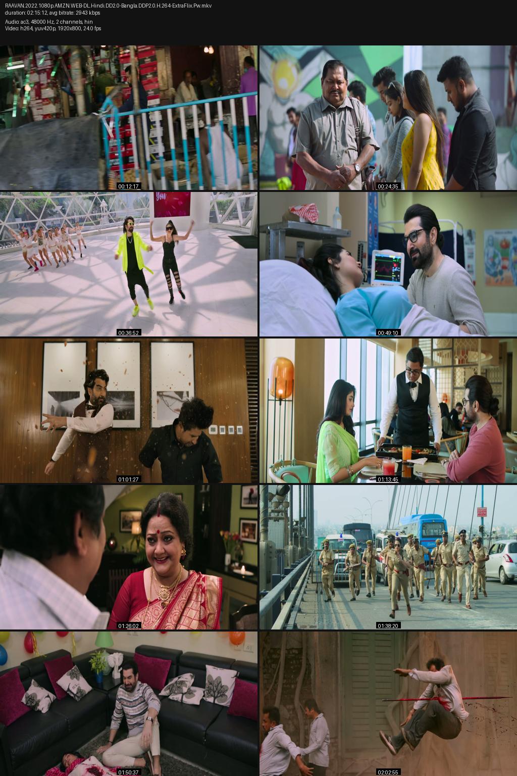 Raavan (2022) [Hindi-Bengali] 4K 2160p 1080p 720p 480p Amazon WEB-DL ESub Screenshots