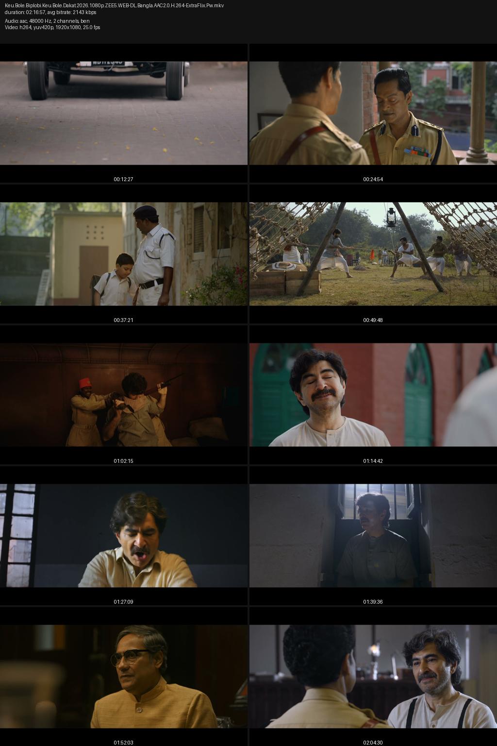 Keu Bole Biplobi, Keu Bole Dakat (2026) [Bengali] 4K 2160p 1080p 720p 480p ZEE5 WEB-DL No Sub Screenshots