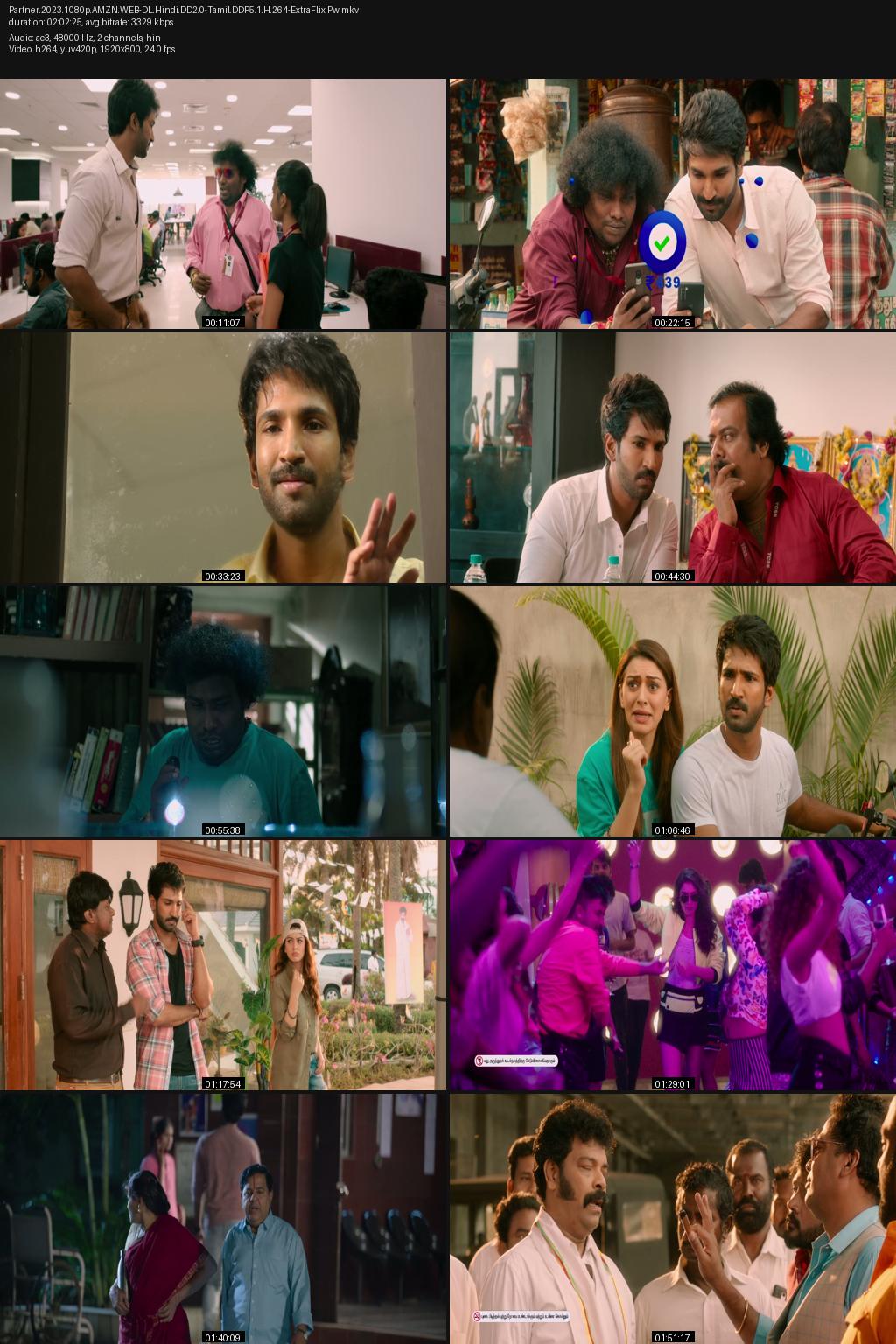 Partner (2023) [Hindi-Tamil] 1080p 720p 480p Amazon WEB-DL ESub Screenshots
