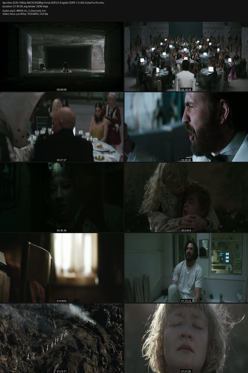 Sacrifice (2026) [Hindi-English] 4K 2160p 1080p 720p 480p Amazon WEBRip ESubs Screenshots