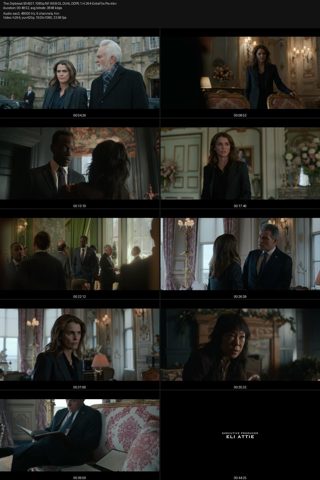 The Diplomat Season 4 (2026) [Hindi-English] 1080p 720p 480p Netflix WEB-DL ESubs Screenshots